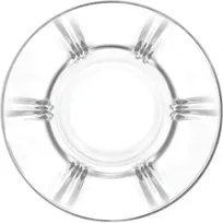 product of Lav Horeca BDT212 - Budapest Glass Tea Saucer, 4" Diameter, Soda Lime, 12/Case