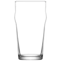 product of LAV HORECA BRN357 Berlin Beer Glass, 19.25 oz Stemless Nonic Soda Lime, 6" Height, 3-1/4" Rim - 12/Case