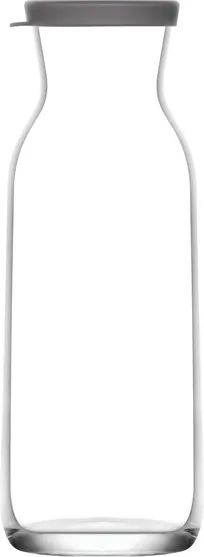 product of LAV HORECA CHS312 PK222 Chelsea Carafe, 40 5/8 oz Glass, Gray Lid, Diameter 2 5/8" - 12/Case