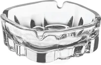 product of LAV HORECA LIM210 Square Ashtray, 4" Soda Lime Tabletop Accessory, Square Shape - 12/Case