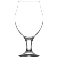 product of LAV HORECA LIV557 - Tulip Beer Glass, 19 1/4" 19.25 oz (17-20 oz), Stemmed Glass, Soda Lime, 12/Case