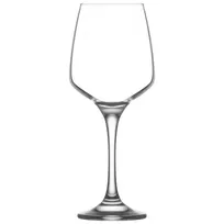 product of LAV HORECA LYN540 Goblet Glass - 13.5 Oz, Height 8 1/2", Rim 2 1/2", Fine Rim Soda Lime Glass - 12/Case