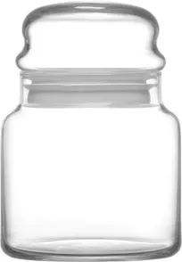 product of LAV HORECA PHU063 Phuket Jar, 21.5 oz (1.5 Qt) Clear Glass Round Container with BPA-Free Lid - 6/Case