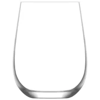 product of LAV HORECA PRS347 - Paris Stemless Wine Glass, 16 oz, 4 3/8" H, Soda Lime Glass, Fine Rim - 12/Case