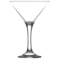 product of Lav Horeca SOF518 Sofia Martini Glass, 5 7/8" Height, 4 1/4" Rim, 6 oz, Base, Lime Glass - 12/Case