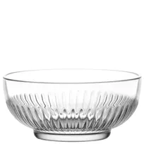 product of LAV HORECA TOK214 - Clear Round Glass Bowl 5"-7" 20.25 oz (0.6 Qt) Soda Lime - 6/Case