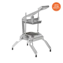 product of Nemco 55650-3 Manual 1/2" x 1/2" Square Easy LettuceKutter, Cast Aluminum Legs, Interlocked Scalloped Blades