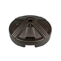 product of Plantation Prestige 2239850-01 Umbrella Base, 50 lb Round Resin-Coated Concrete Base Outdoor, Heavy-Duty
