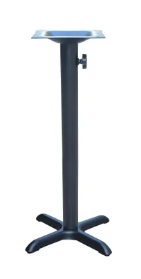 product of Plantation Prestige 2395710-0250 - Bar Height 37.5" Base, 3" Black Steel Column, Fits X-Base or 22" Round Base