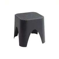 product of Plantation Prestige 2761414-02 Laguna Side Table/Footstool, Stackable All-Resin, Perfect for Outdoor Seating
