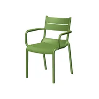 product of Plantation Prestige 2811100-04 Miramar Stackable Outdoor Arm Chair, All-Resin Frame & Seat, Restaurant Use