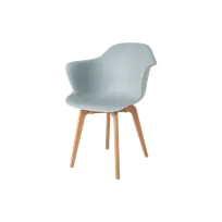 product of Plantation Prestige 2821100-04 St. Joe Outdoor Arm Chair, Resin Frame & Seat, Strap Back, 4 Seats + 8 Resin Legs