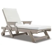 product of Plantation Prestige 3240900-01 STD Corolla Chaise Lounge, Outdoor, Resin Frame, Cushionless, 78in L x 30in W