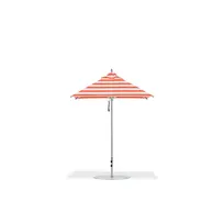 product of Plantation Prestige 9116-01 GRC Patio Umbrella, 7-1/2 ft Square Aluminum Frame, 1-1/2" Pole, Grade C Fabric