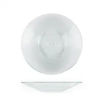 product of Turgla 04-316-35CLR Fusion Dinnerware Bowl, 13.75" Dia x 2" H, 58 oz Clear Glass Round Serving Bowl