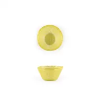 product of Turgla 10-029-06YLW Glass Ramekin, 2.75" Diameter x 1.5" Height, 4 oz Capacity, Yellow Glass