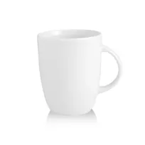 product of Turgla ELT01MG00 Delta-Coupe Mug, 10-Ounce White Porcelain, 31.75" Dia x 3.75" H, Non-Stackable