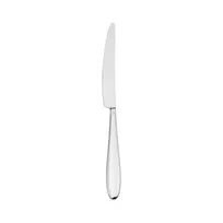 product of Turgla ETE1820-5 Flatware Anzo Dinner Knife, 9.25" Silver, 18/10 Stainless Steel Solid Handle