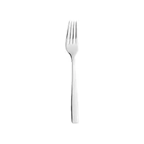 product of Turgla ETE3010-1 - Atlantis Dinner Fork, 8.25" Length, 18/10 Stainless Steel, Silver Finish