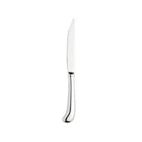 product of Turgla ETE999-45 Dinner Knife - 9" Steak Knife, 18/10 Stainless Steel Solid Handle, Silver Finish
