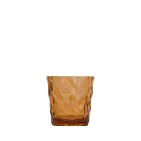 product of Turgla R-PRSRCK250AMB Rocks Old Fashioned Glass, 10 oz, 3.5" Dia x 3.5" H, Amber Polycarbonate