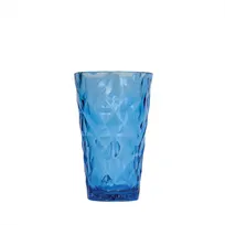 product of Turgla R-PRSTMB300BLU - 14 oz High-Ball Glass, 3.5" Diameter x 5.5" Height, Blue Polycarbonate
