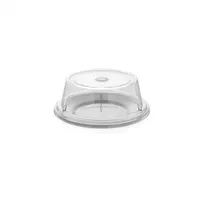 product of Turgla R-SRVCVR172CLR Clear Polycarbonate Round Plate Cover, 6.75" Dia x 2.5" H, Plastic Cloche