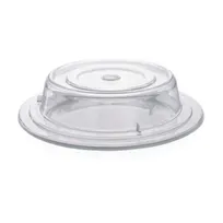 product of Turgla R-SRVCVR286CLR Plate Cover, Clear Polycarbonate Round Cloche, 11.25" Diameter x 2.5" Height