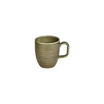 product of Turgla T-HLBB01MUG-6 China Mug, 3.25" Diameter, 11 Oz Round Green Porcelain
