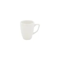 product of Turgla T-MUG03KNK-6 - 10 oz Warm White Porcelain China Mug, 3.25" Diameter, Round Shape