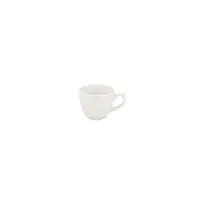 product of Turgla T-ZT01KF-12 Gourmet Espresso Cup, 2.25" Diameter, 3 oz Capacity, Round Warm White Porcelain