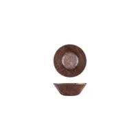 product of Turgla TRI786 EcoGrain Bowl, 6" Diameter x 2.25" Height, 17 oz 3/4 qt, Round Brown Plastic