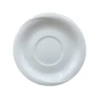 product of Turgla XT01CT00 X-tanbul Round White Porcelain Saucer, 5.75" Diameter, Fine Dinnerware