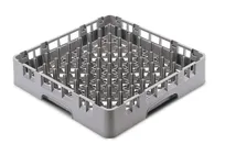 product of SIRMAN U3292 HP Plate Rack, 50x50 cm Basket, 9" Max Plate, 9x9 Compartments, 40-49 Items, Stainless Steel