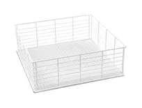 product of SIRMAN U4173 Dishwasher Glass Rack 40x40 HP Basket, 32-49 Compartments, Stainless Steel, Commercial Kitchen