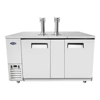 product of Atosa USA MKC68GR 68" 2 Towers Draft Beer Cooler Dispenser, 21.5 cu. ft.
