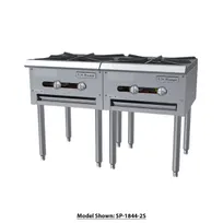 product of Garland US Range SP-1844-2F 18" Gas Stock Pot Range w/ (2) Three Ring Burners, Manual Controls, 90.000 BTU