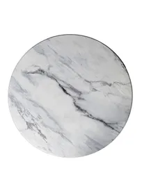 product of Plantation Prestige 2513000-01 Round MDF Table Top 30" Diameter UV-Resistant Clearcoat, Square/Bullnose Edge