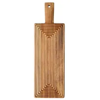 product of TableCraft Products 12958 Acacia Serving Board, 20" x 6.5" x 0.75", Rectangular Wood with Handle
