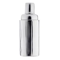 product of TableCraft Products 12973 Ripple 18-Oz Cocktail Shaker, 3.375"x9" 3-Piece Stainless Steel