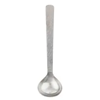 product of TableCraft Products 12986 Ladle, 1.5 oz, 2.75" x 2.75" x 9" Hammered Finish, 18/0 Stainless Steel