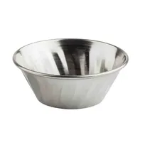 product of TableCraft Products 13051 - Stainless Steel Ramekin, 1.5 Oz, 2.5" Dia x 0.875" H, Round 200-Series