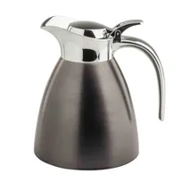 product of TableCraft Products 13139 Beverage Server, 18 oz Carafe & Creamer, 6.5" x 5.1" x 6.5" Steel, Brushed