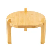 product of TableCraft 13379 Stand, 11.25" x 11.25" x 8" Coated Bamboo Yellow, Fits 12999 & 13000