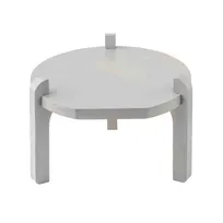 product of TableCraft Products 13382 Stand, 11.25" x 11.25" x 8" Painted Wood, Gray, Fits 12999 & 13000