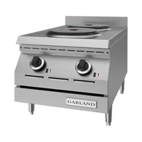 product of Garland US Range ED-15HSE 15" Designer Series Electric Countertop Hotplate w/ (2) Solid Burners, Manual Controls, 5.2 kW
