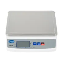 product of Globe GPS10 Digital Portion Scale, 11 lb Capacity, 9"x7" Stainless Platter, Auto Shut Off, ABS Housing, 115V AC
