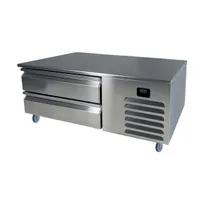 product of QualServ UCFB560-SS61A 60" 2 Drawers Freezer Chef Base, Stainless Steel, 115v