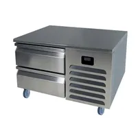 product of QualServ UCRB536-SS61A 36" 2 Drawers Refrigerated Chef Base, Stainless Steel, 115v
