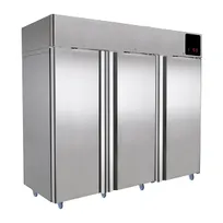 product of QualServ UCRE585-SS71A 85" Reach-In Refrigerator w/ 3 Solid Doors, Top Mount, Stainless Steel 74 cu. ft.